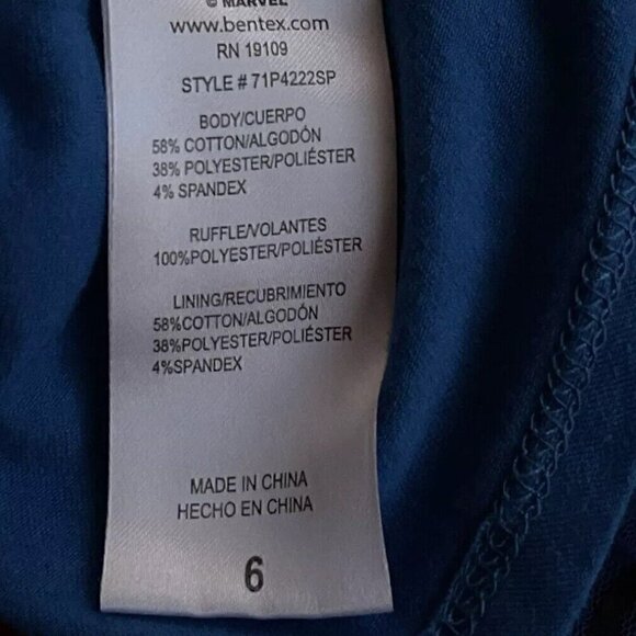 Spider-Man Spider girl- Girls Vtg Marvel Costume Halloween Dress Girls Sz 6 - Picture 10 of 11